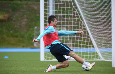 «Газпром»-тренировочные сборы в Швейцарии: вечерняя тренировка 12 июля