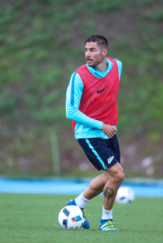 «Газпром»-тренировочные сборы в Швейцарии: вечерняя тренировка 12 июля