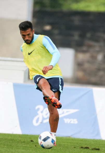 «Газпром»-тренировочные сборы в Швейцарии: вечерняя тренировка 12 июля