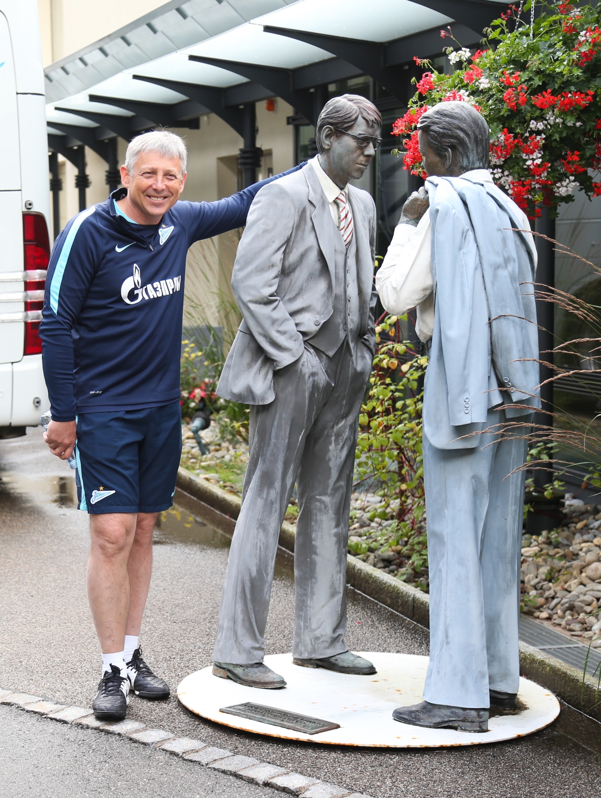 «Газпром»-тренировочные сборы в Швейцарии: утренняя тренировка 13 июля