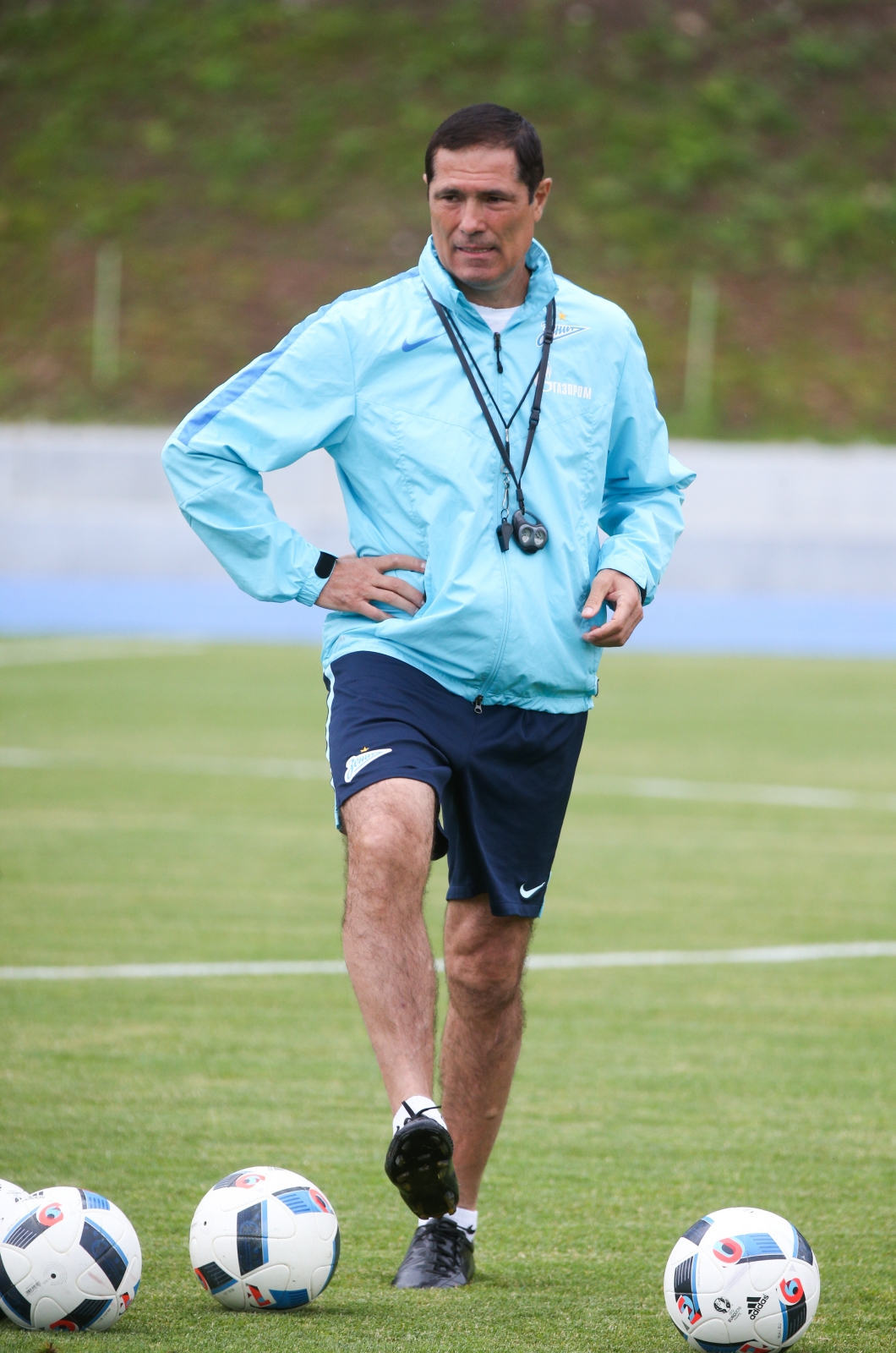 «Газпром»-тренировочные сборы в Швейцарии: утренняя тренировка 13 июля