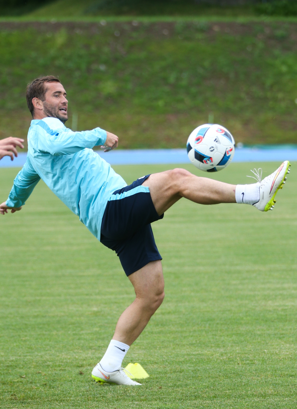 «Газпром»-тренировочные сборы в Швейцарии: утренняя тренировка 13 июля