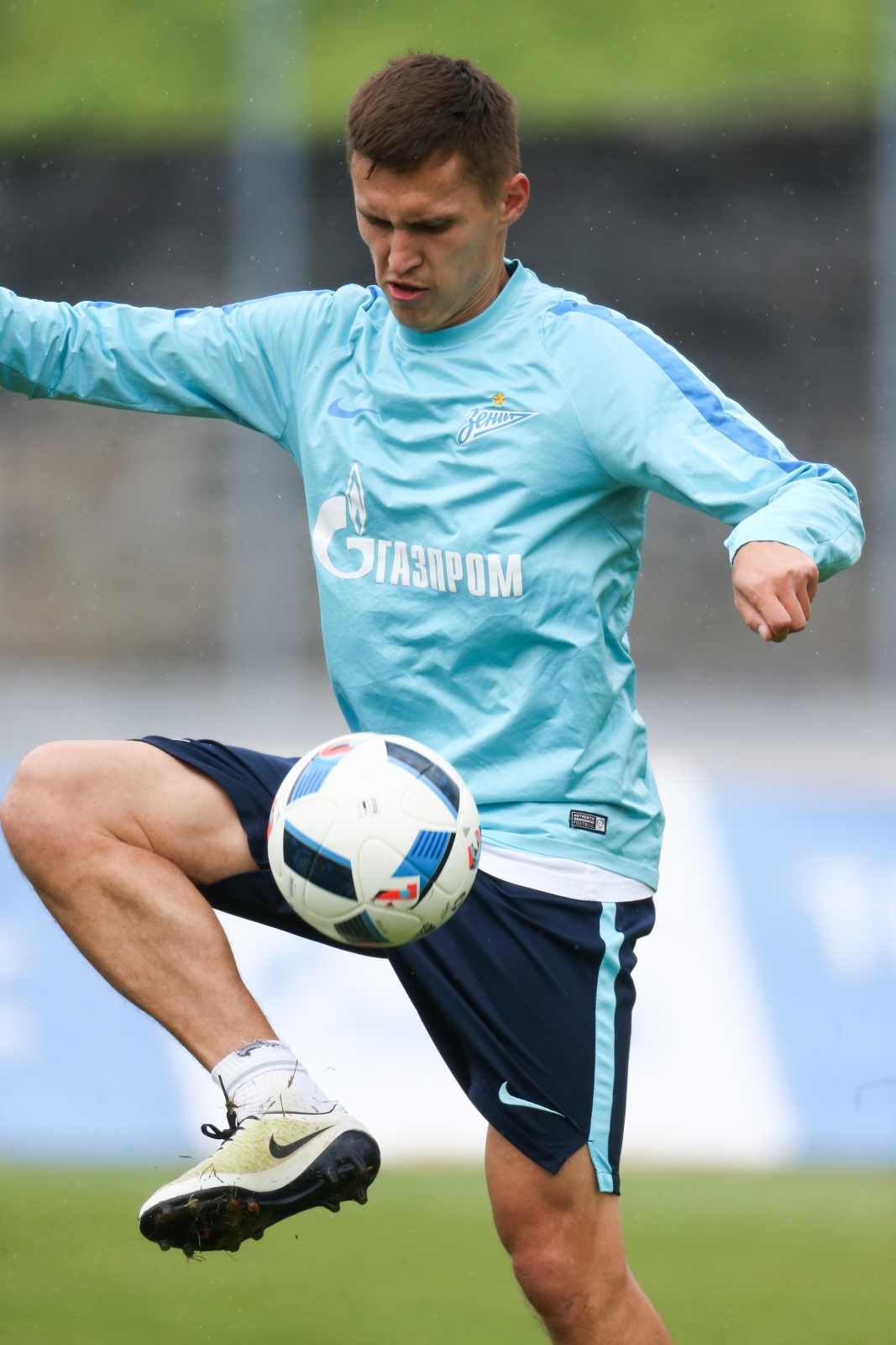 «Газпром»-тренировочные сборы в Швейцарии: утренняя тренировка 13 июля