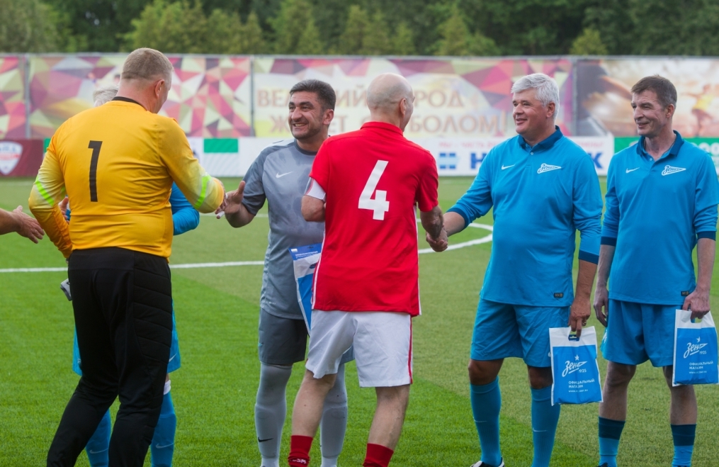 Товарищеский матч ветеранов «Зенит-84» — «Спартак» (Москва)