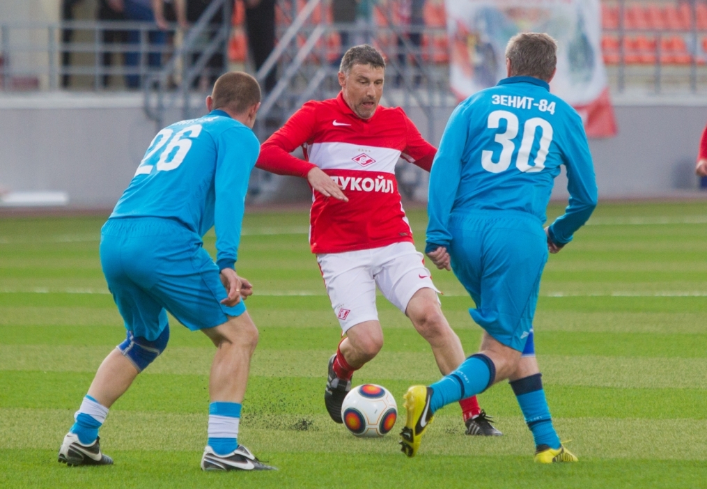 Товарищеский матч ветеранов «Зенит-84» — «Спартак» (Москва)