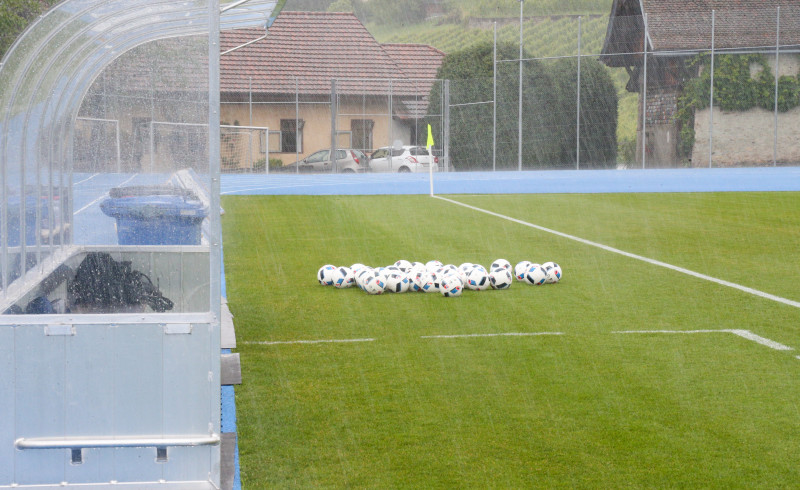«Газпром»-тренировочные сборы в Швейцарии: утренняя тренировка 14 июля