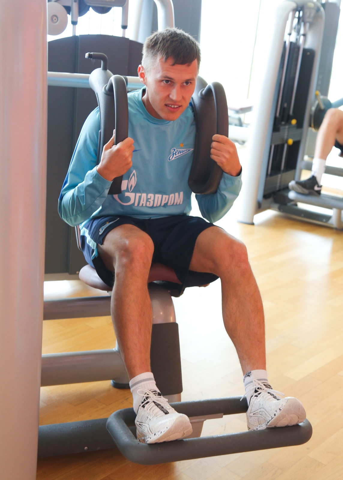 «Газпром»-тренировочные сборы в Швейцарии: утренняя тренировка 14 июля