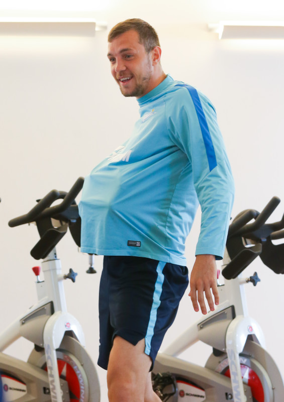 «Газпром»-тренировочные сборы в Швейцарии: утренняя тренировка 14 июля