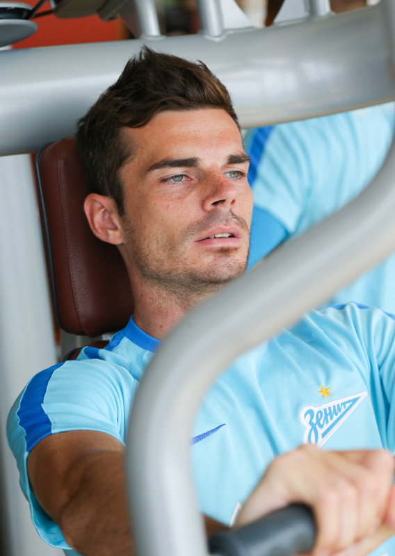 «Газпром»-тренировочные сборы в Швейцарии: утренняя тренировка 14 июля