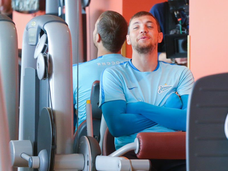 «Газпром»-тренировочные сборы в Швейцарии: утренняя тренировка 14 июля