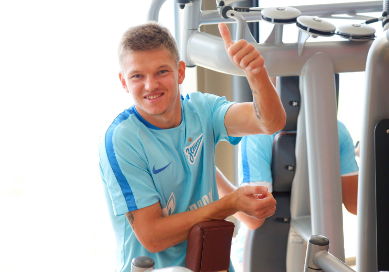 «Газпром»-тренировочные сборы в Швейцарии: утренняя тренировка 14 июля