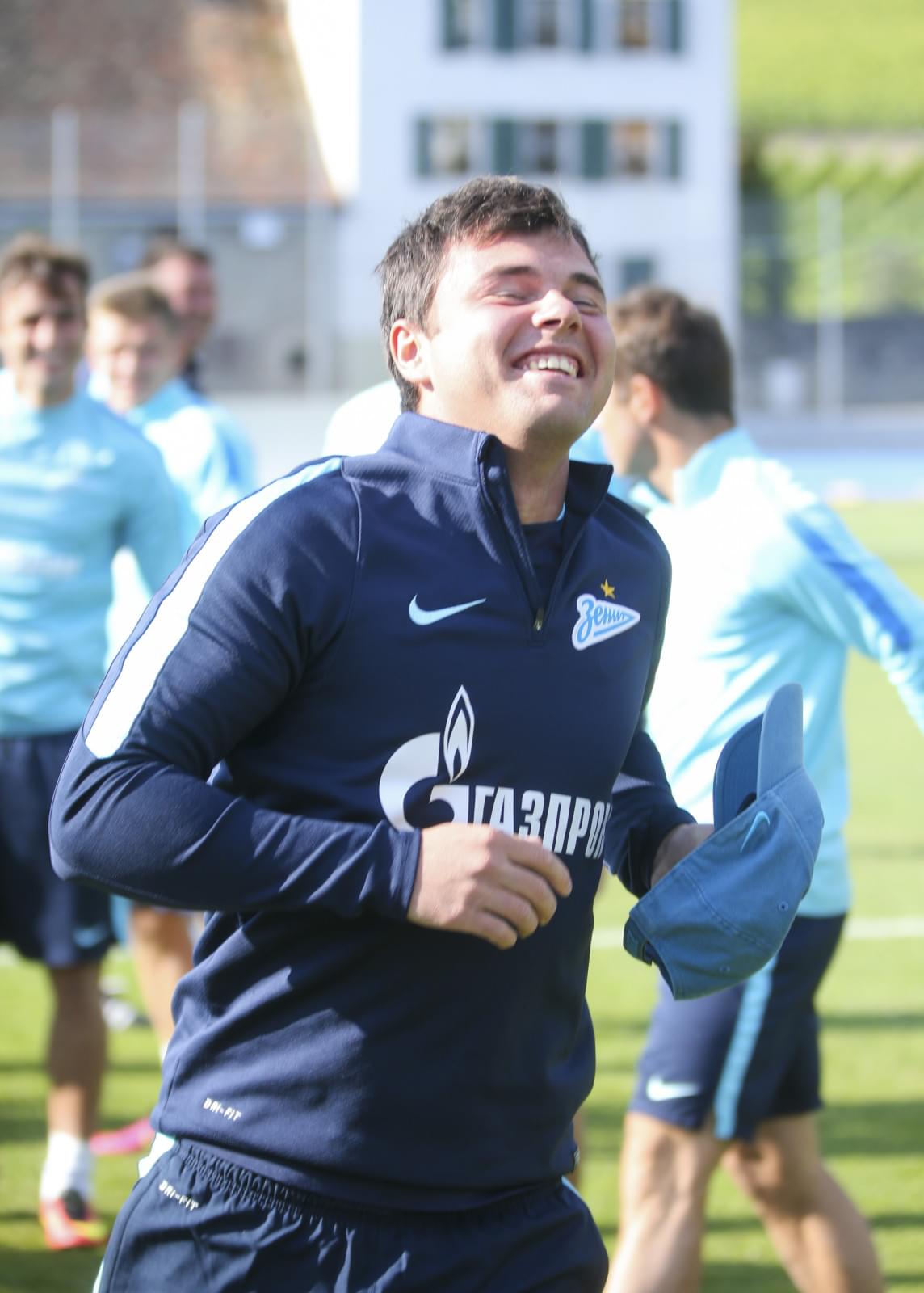 «Газпром»-тренировочные сборы в Швейцарии: вечерняя тренировка 15 июля