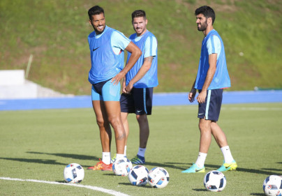 «Газпром»-тренировочные сборы в Швейцарии: вечерняя тренировка 15 июля