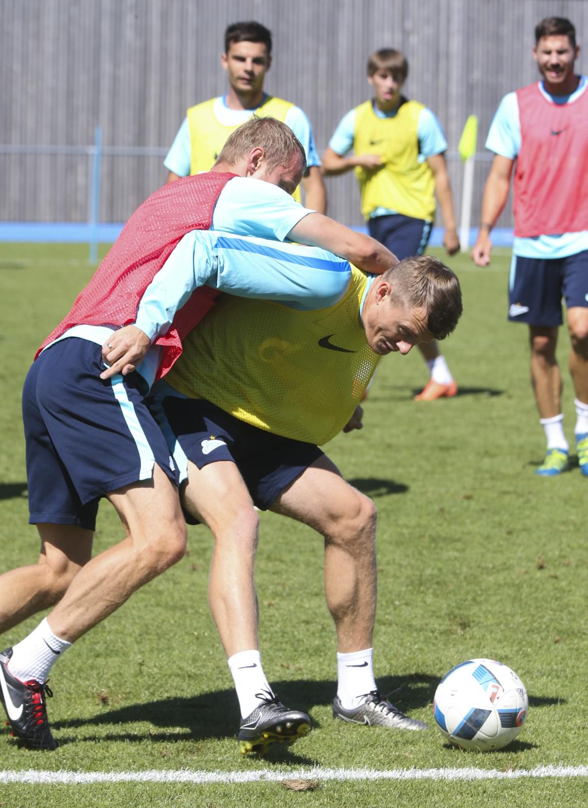 «Газпром»-тренировочные сборы в Швейцарии: утренняя тренировка 16 июля