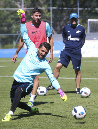 «Газпром»-тренировочные сборы в Швейцарии: утренняя тренировка 16 июля