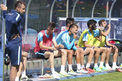 «Газпром»-тренировочные сборы в Швейцарии: утренняя тренировка 16 июля