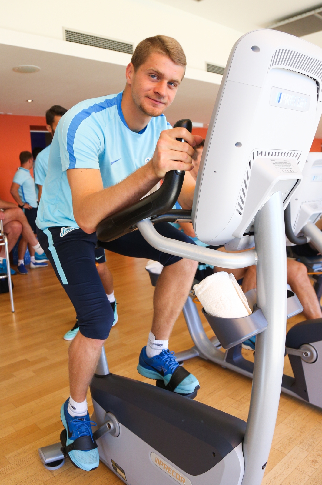 «Газпром»-тренировочные сборы в Швейцарии: утренняя тренировка 18 июля