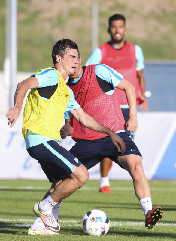 «Газпром»-тренировочные сборы в Швейцарии: вечерняя тренировка 18 июля