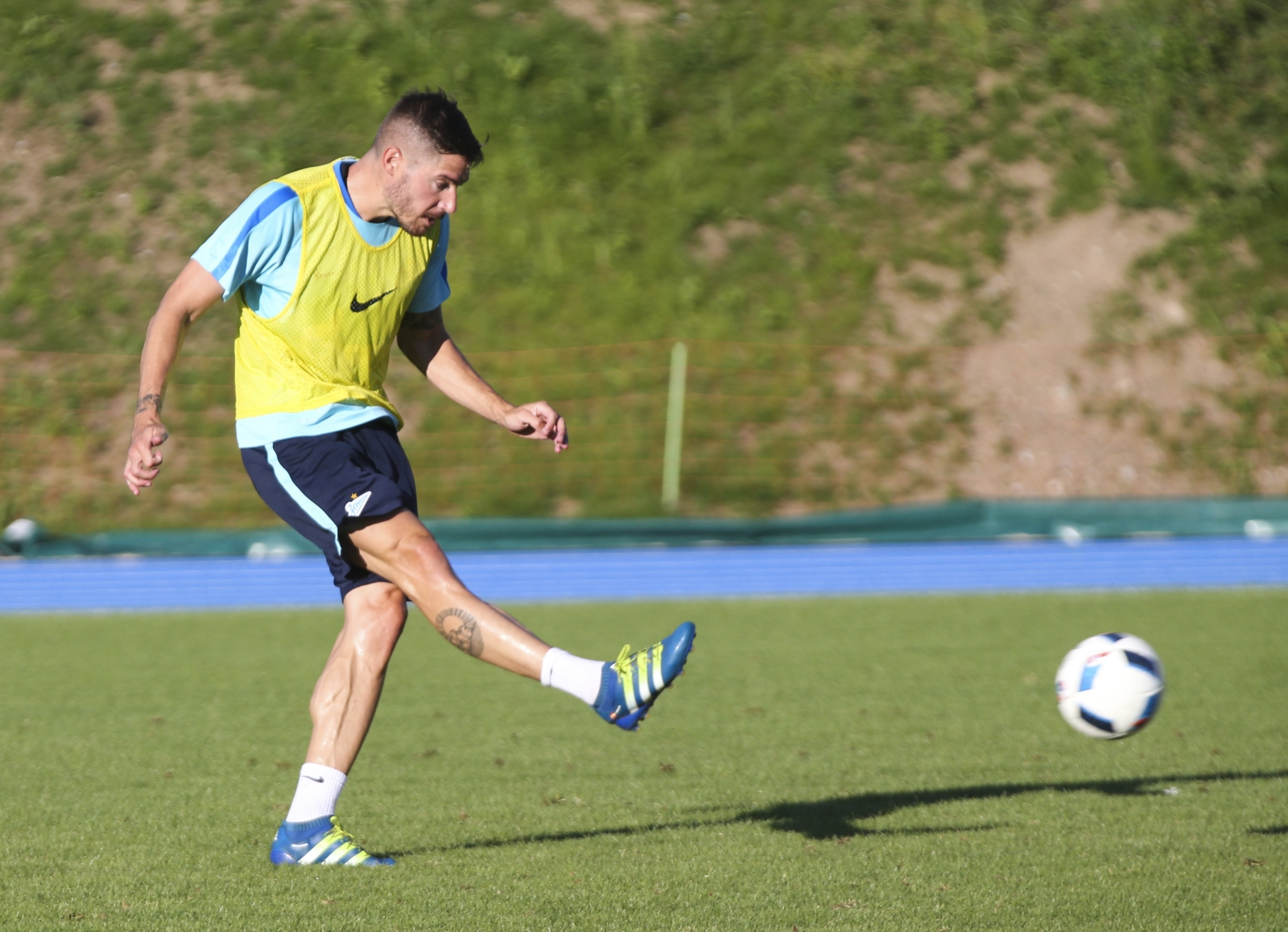 «Газпром»-тренировочные сборы в Швейцарии: вечерняя тренировка 18 июля