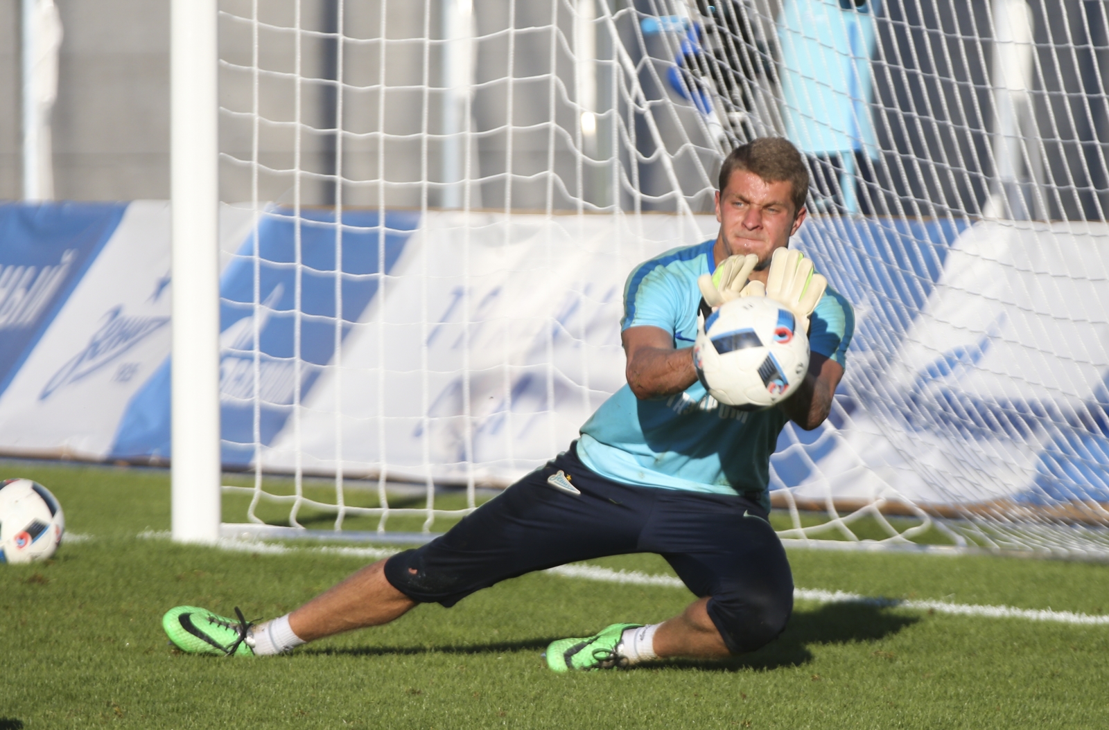 «Газпром»-тренировочные сборы в Швейцарии: вечерняя тренировка 18 июля