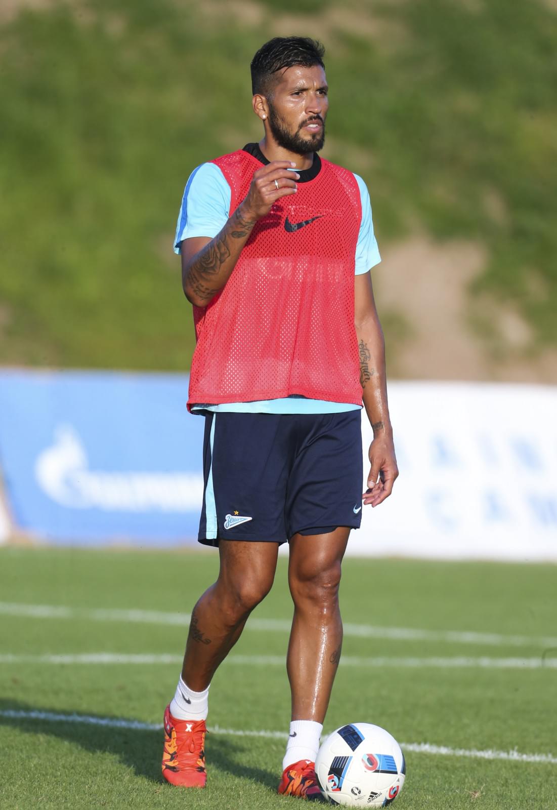 «Газпром»-тренировочные сборы в Швейцарии: вечерняя тренировка 18 июля