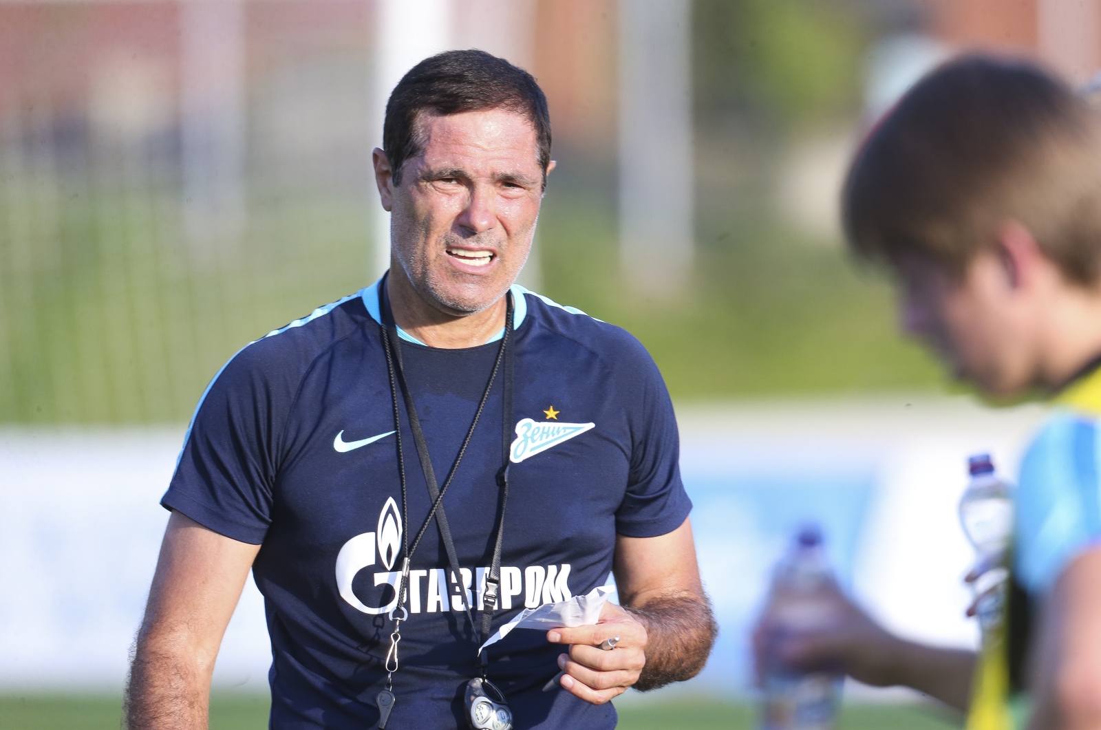 «Газпром»-тренировочные сборы в Швейцарии: вечерняя тренировка 18 июля