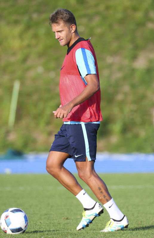 «Газпром»-тренировочные сборы в Швейцарии: вечерняя тренировка 18 июля