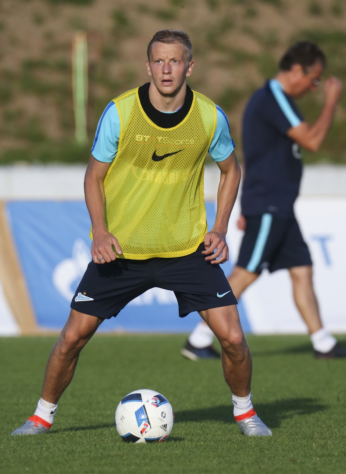 «Газпром»-тренировочные сборы в Швейцарии: вечерняя тренировка 18 июля