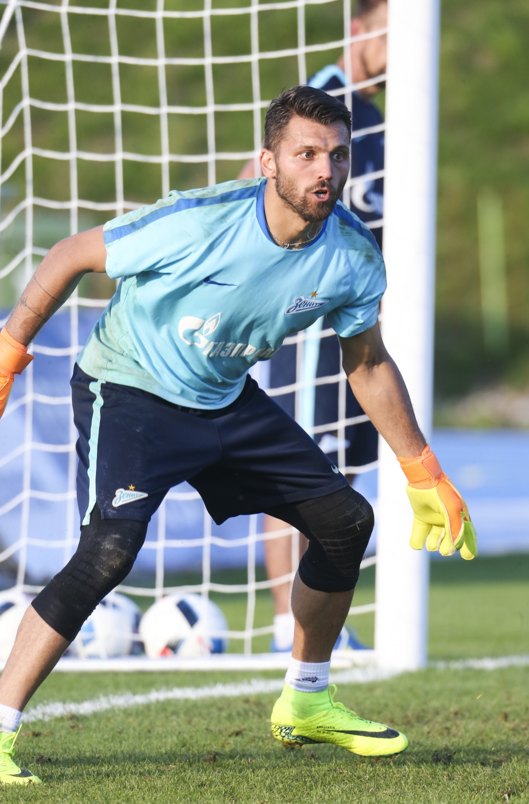 «Газпром»-тренировочные сборы в Швейцарии: вечерняя тренировка 18 июля