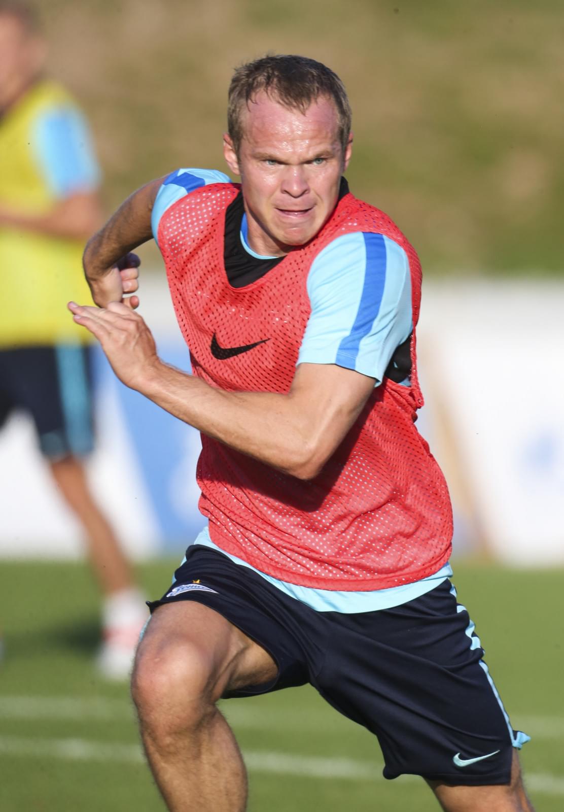 «Газпром»-тренировочные сборы в Швейцарии: вечерняя тренировка 18 июля