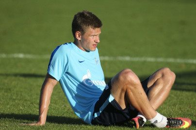 «Газпром»-тренировочные сборы в Швейцарии: вечерняя тренировка 18 июля