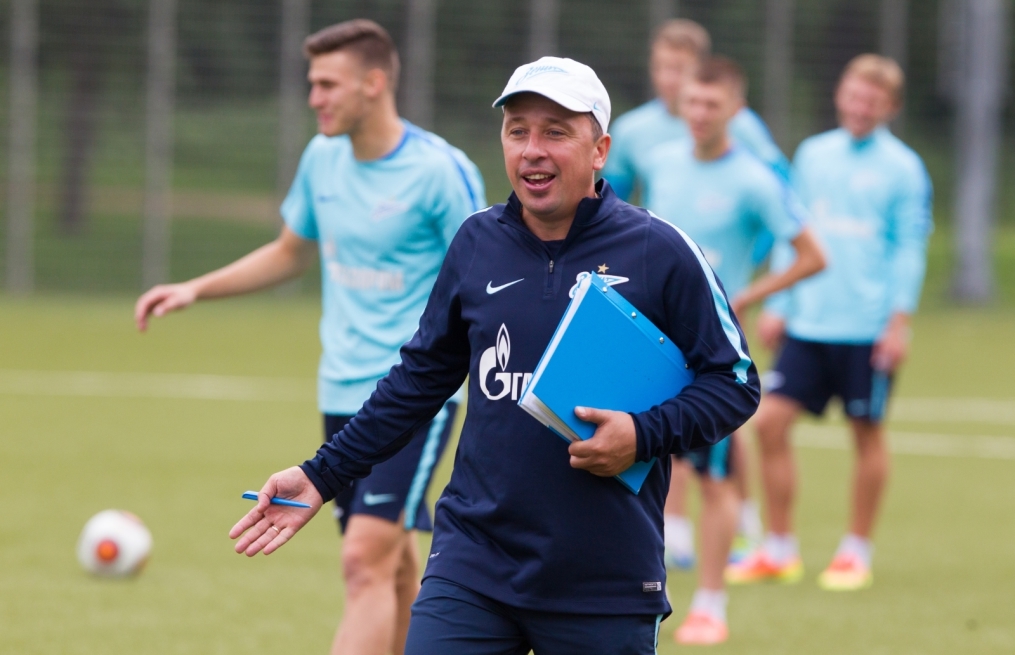 Тренировка «Зенит»-2 перед матчем с «Тюменью»