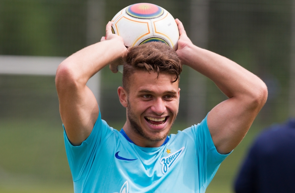 Тренировка «Зенит»-2 перед матчем с «Тюменью»