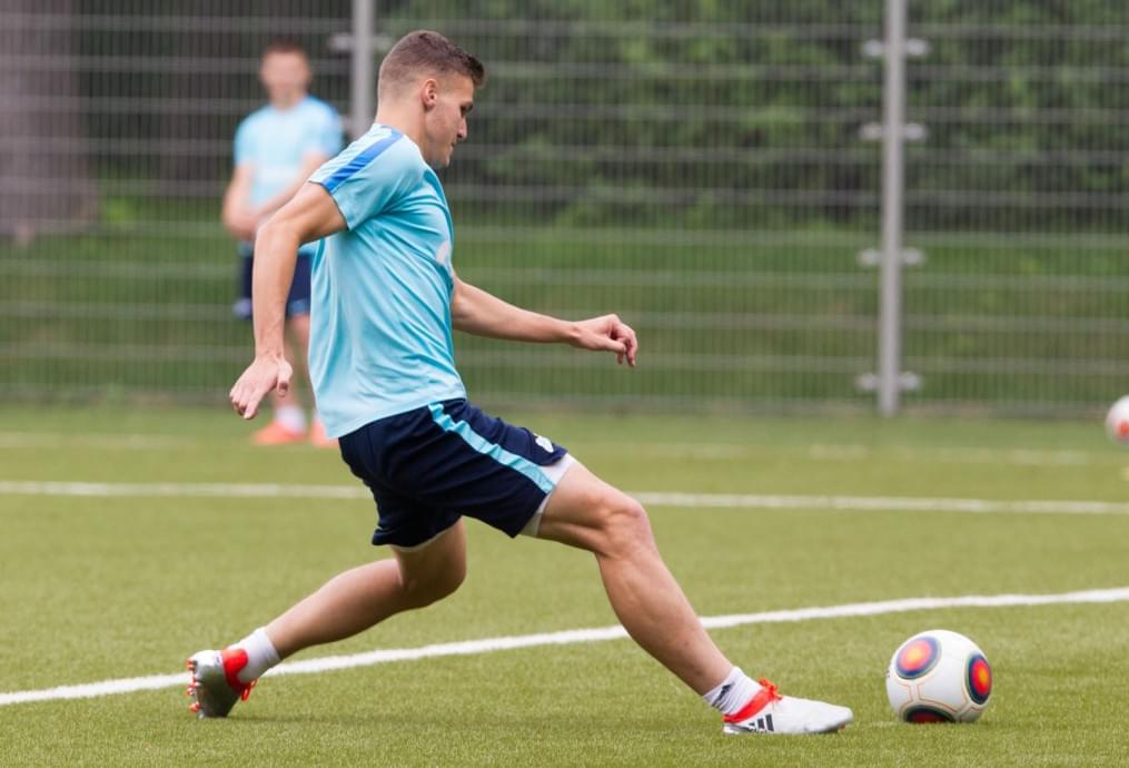 Тренировка «Зенит»-2 перед матчем с «Тюменью»