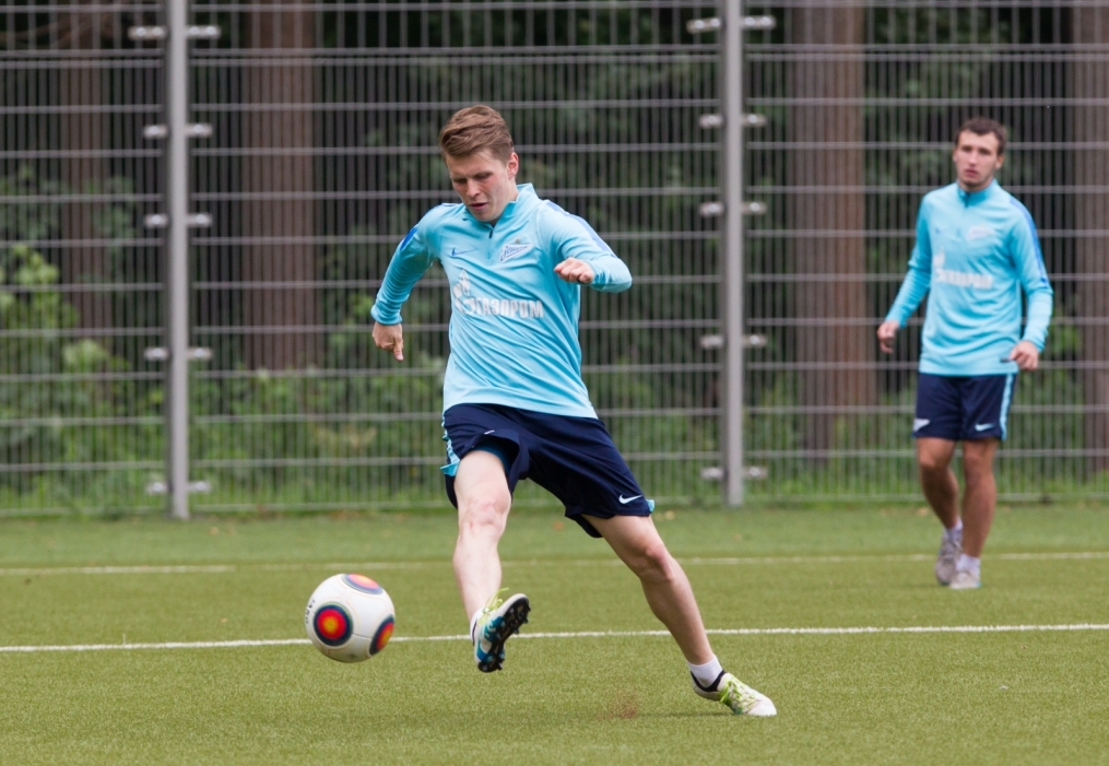 Тренировка «Зенит»-2 перед матчем с «Тюменью»