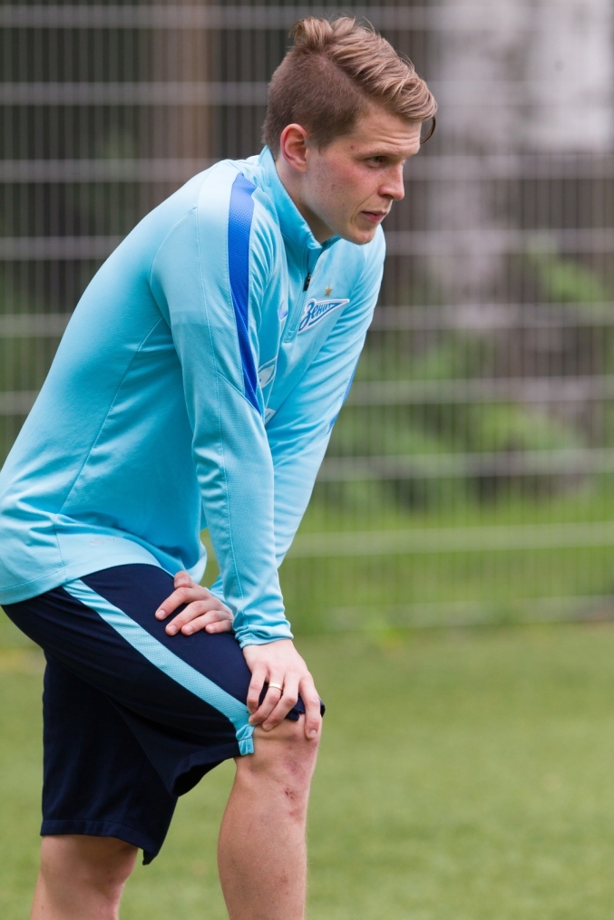 Тренировка «Зенит»-2 перед матчем с «Тюменью»