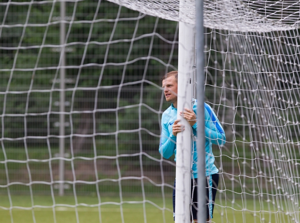 Тренировка «Зенит»-2 перед матчем с «Тюменью»