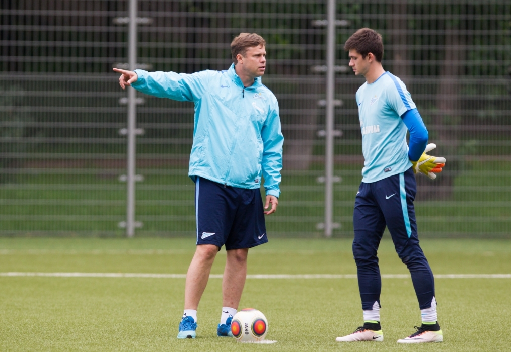 Тренировка «Зенит»-2 перед матчем с «Тюменью»