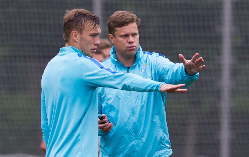 Тренировка «Зенит»-2 перед матчем с «Тюменью»