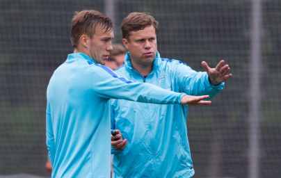 Тренировка «Зенит»-2 перед матчем с «Тюменью»