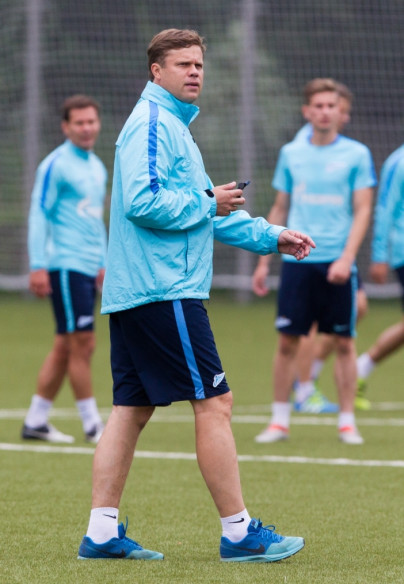 Тренировка «Зенит»-2 перед матчем с «Тюменью»