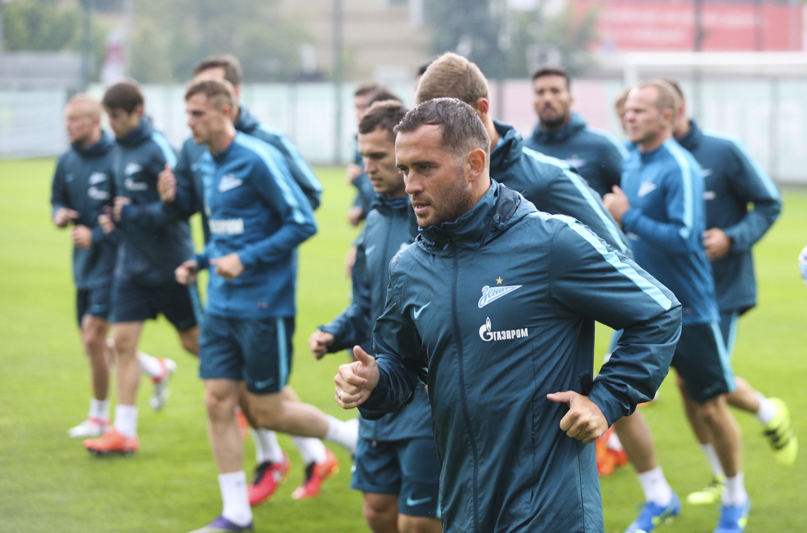 Предыгровая тренировка «Зенита» перед матчем за Суперкубок России 2016
