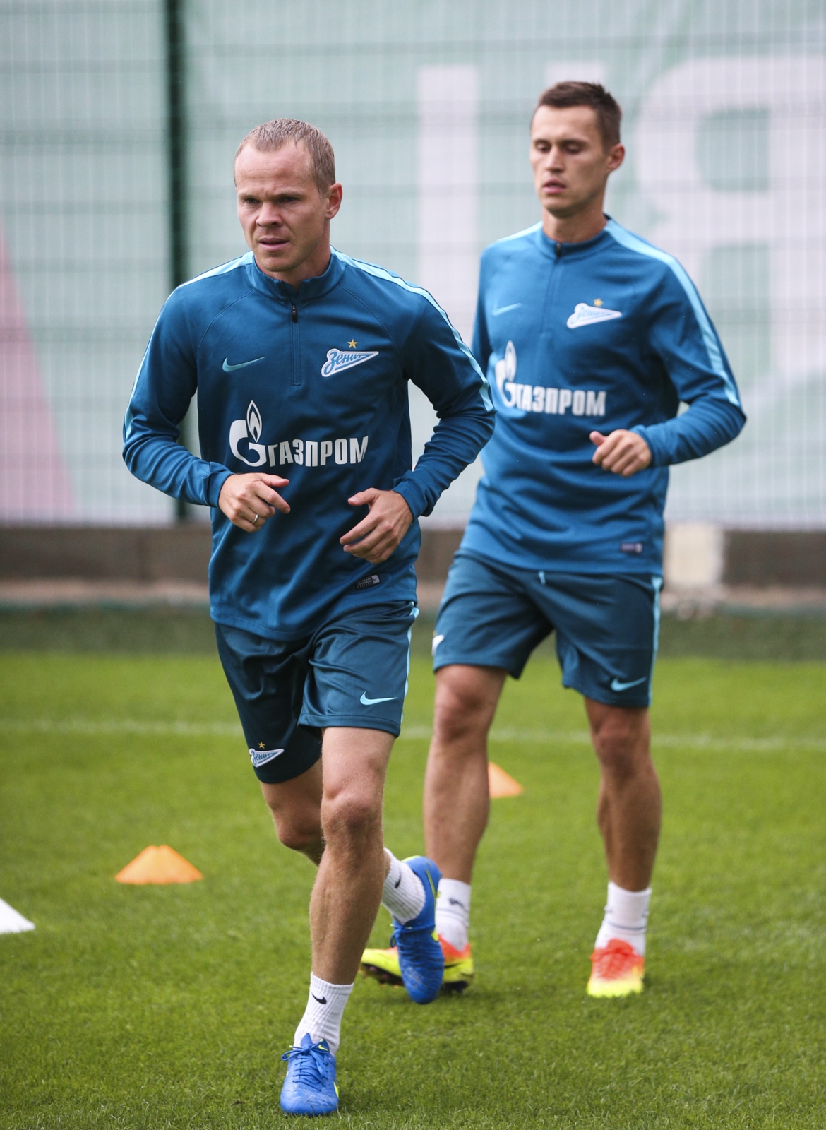 Предыгровая тренировка «Зенита» перед матчем за Суперкубок России 2016