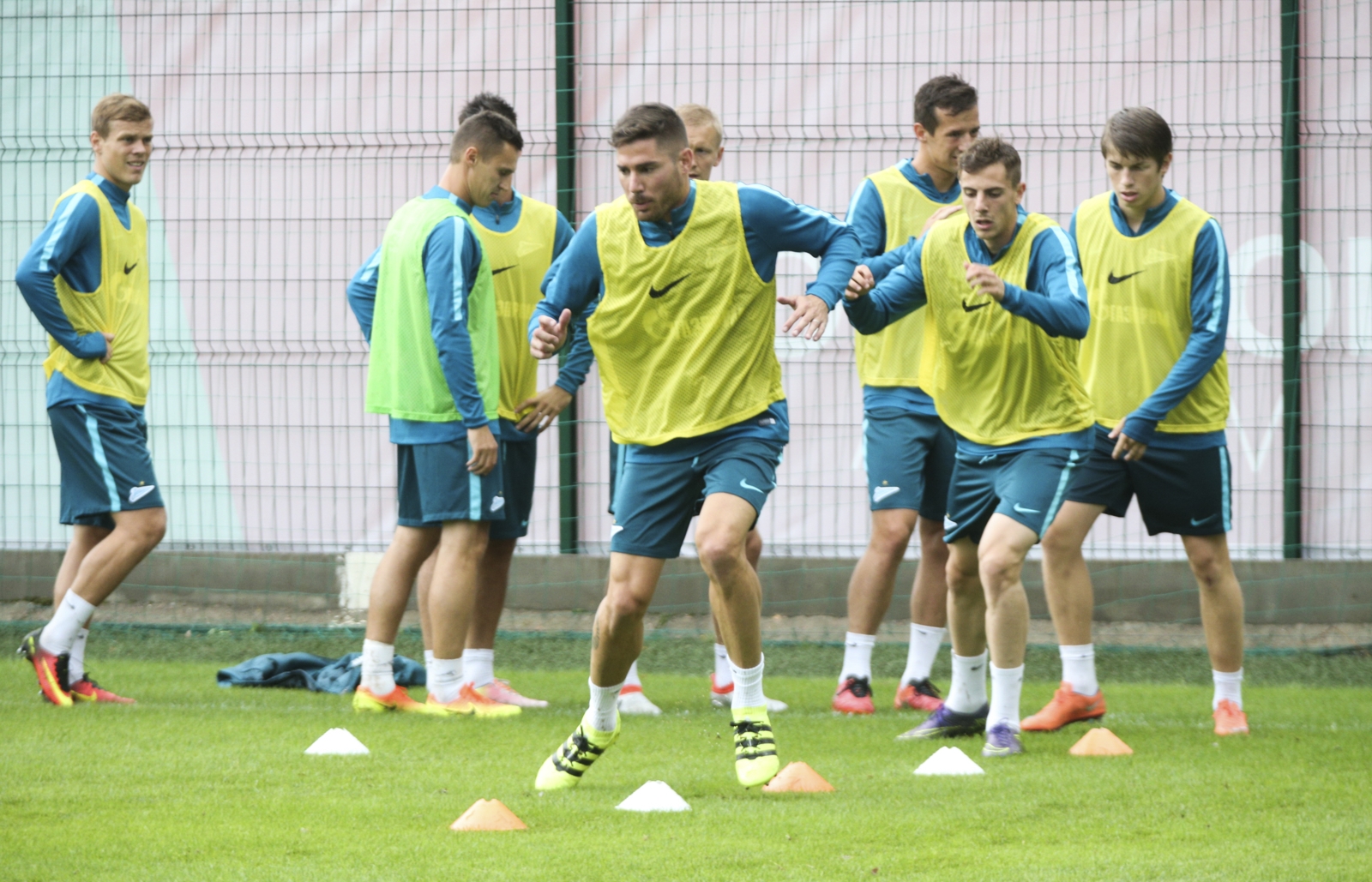 Предыгровая тренировка «Зенита» перед матчем за Суперкубок России 2016