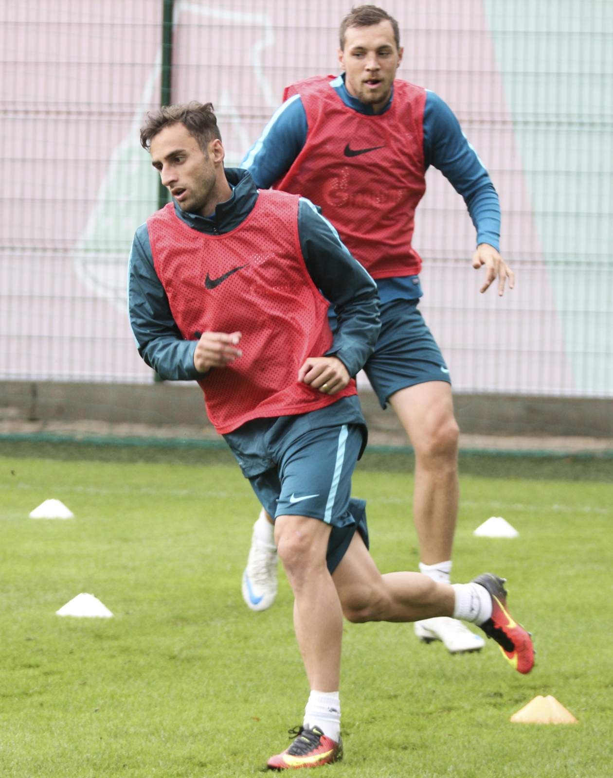 Предыгровая тренировка «Зенита» перед матчем за Суперкубок России 2016