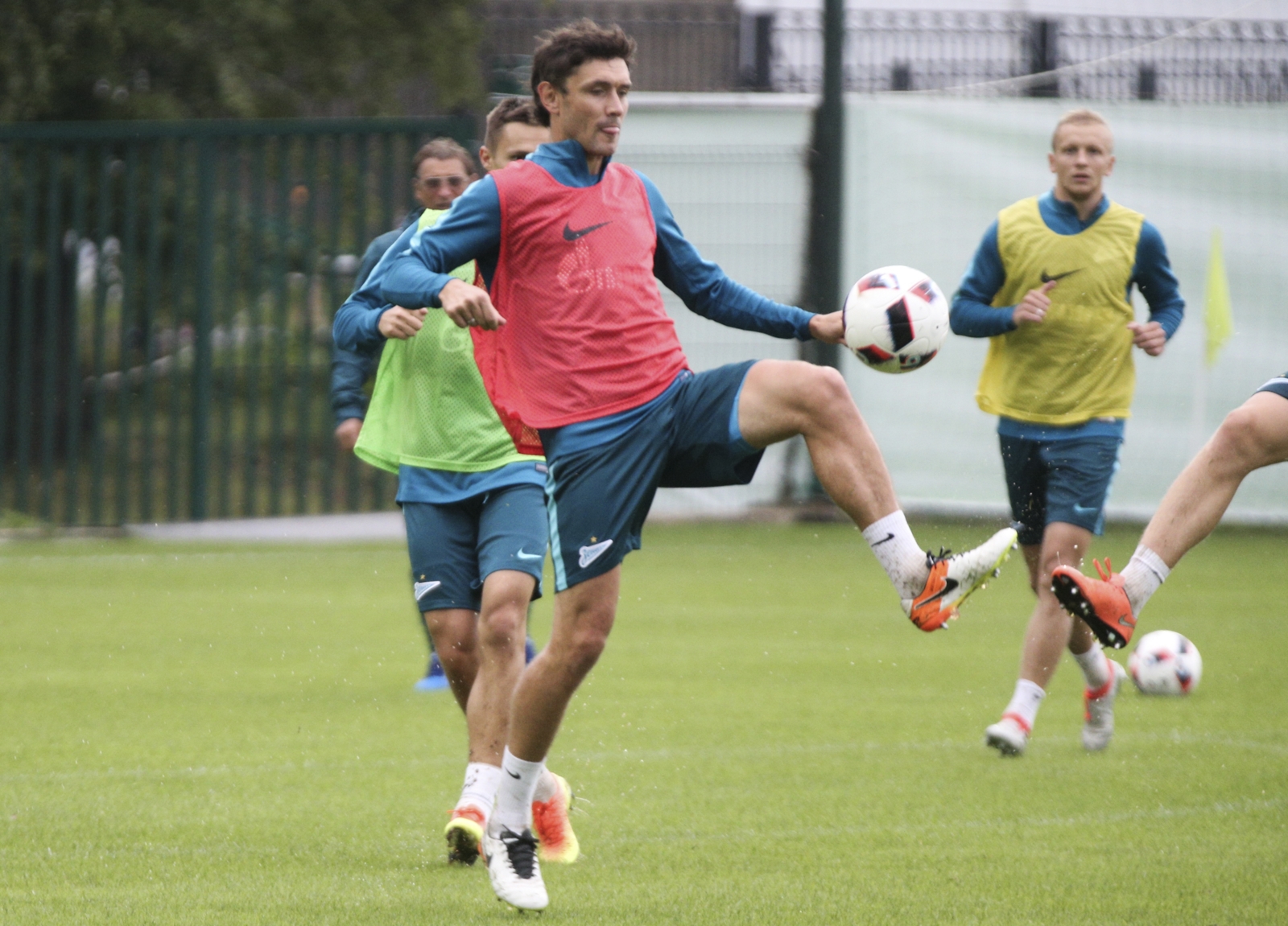 Предыгровая тренировка «Зенита» перед матчем за Суперкубок России 2016