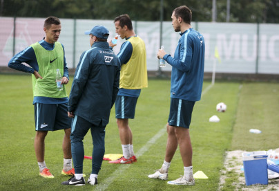 Предыгровая тренировка «Зенита» перед матчем за Суперкубок России 2016