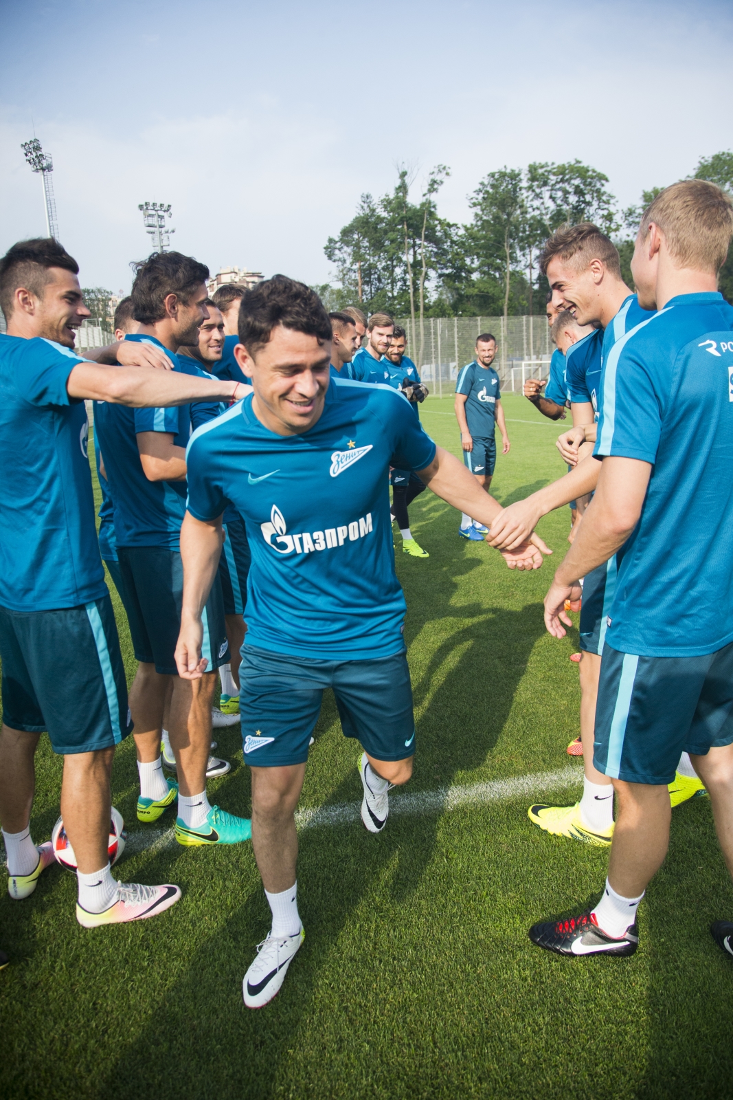 Жулиано приступил к занятиям в Удельном парке