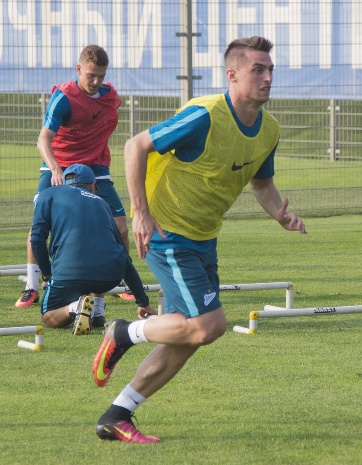 Роберт Мак приступил к занятиям в Удельном парке