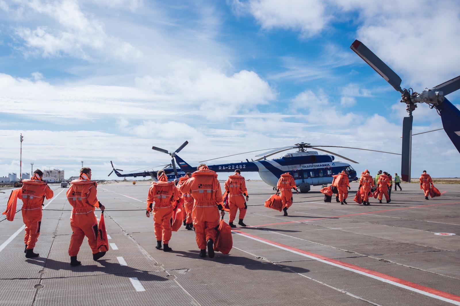 Вдохновленные Севером: презентация новой формы от Nike на платформе «Приразломная»